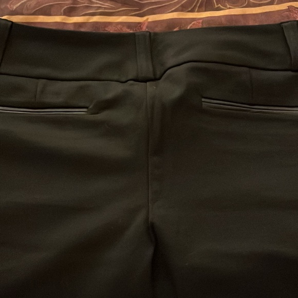 New black rayon/nylon/spandex wide leg pants from Macys - Picture 5 of 5